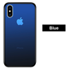 iPhone Case With Huawei P20 Pro Like Color-Shifting, Gradient Effect + Tempered Glass Back