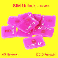 RSIM 12 ICCID Unlock For iPhone X, 8, 8 Plus, 7, 7 Plus, 6s, 6, 5s, More