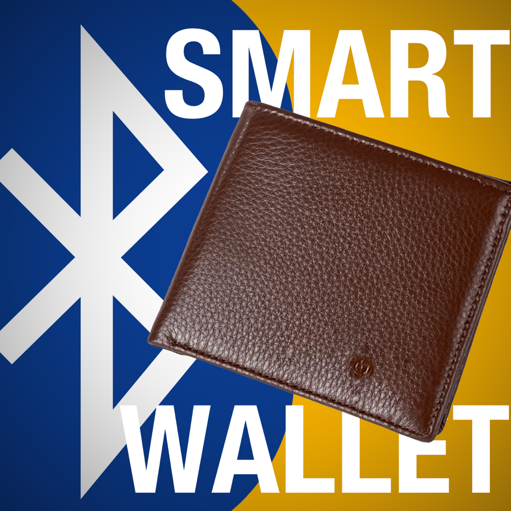 Leather Smart Wallet With Bluetooth For iOS, Android Featuring Anti-Theft  And Other Features – Chytah