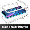 360-Degree Front And Back Clear Case For All iPhone Models With Built-In Screen Protector