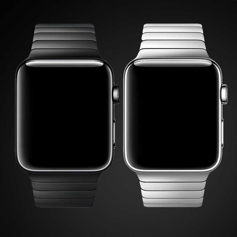 Apple Watch Link Bracelet Dark Space ~ 3D Model #91476584