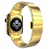 Apple Watch Stainless Steel Link Bracelet Like Band In Space Black, Silver, Gold