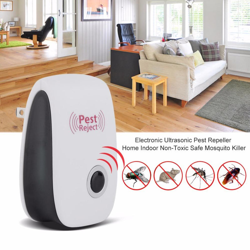 Ultrasonic Pest Repeller - Anti Mosquito, Rat, Cockroach & Other Insects