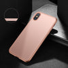 Ultra-Slim Soft iPhone X, 8, 7, Plus Case In Red & Other Colors