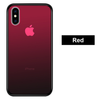 iPhone Case With Huawei P20 Pro Like Color-Shifting, Gradient Effect + Tempered Glass Back