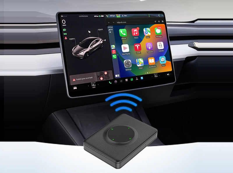 Tesla Model S/3/X/Y: Wireless Apple Carplay Adapter – GOEVPARTS