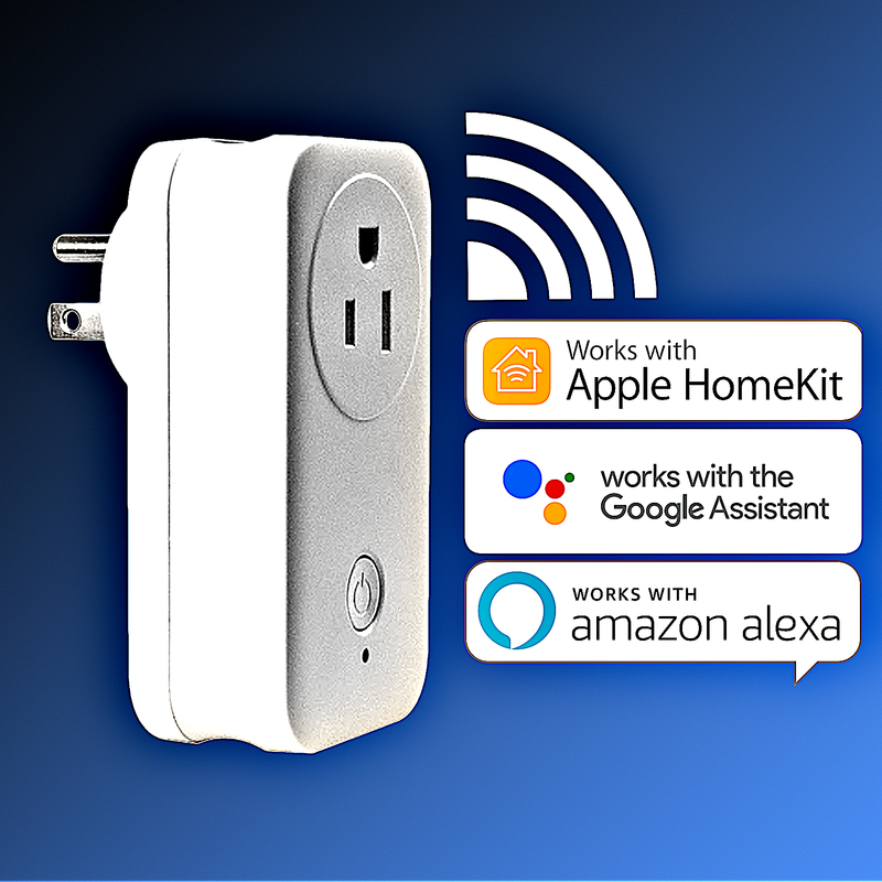 WiFi Smart Plug With Apple HomeKit And Siri,  Alexa, Google Assistant  Support – Chytah