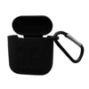Apple AirPods Soft Silicone Cover With Dust Plug & Carabiner
