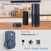 WiFi Smart Plug - Works With Alexa, Google Assistant For US, EU, UK, Asia, More